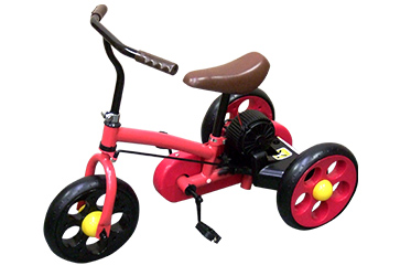 幼児用三輪車発電機