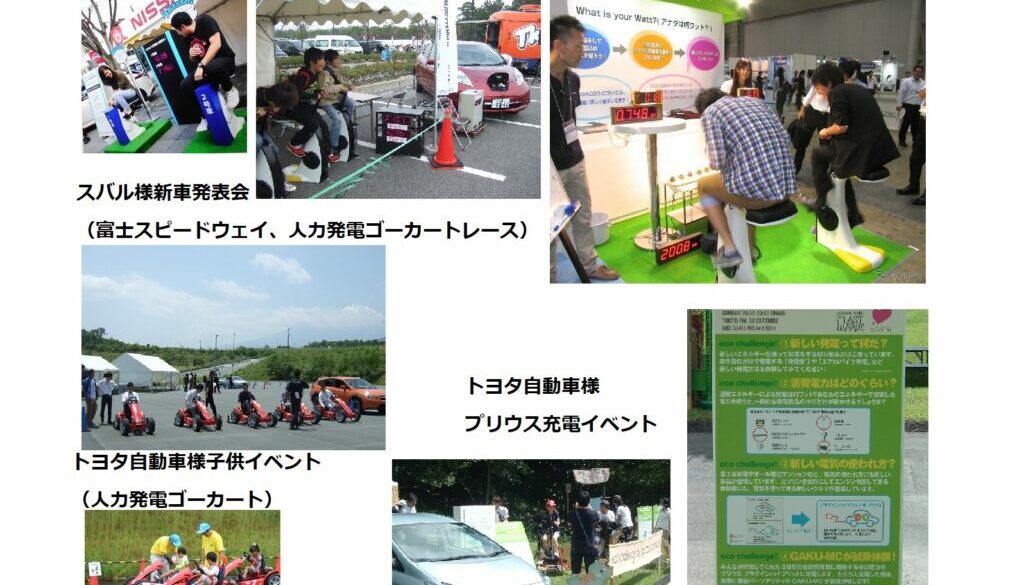 ＥＶ(電気自動車)関連 イベント実績