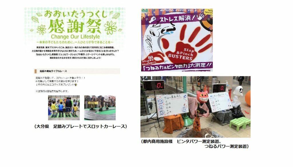 大分県 環境イベント 都内商用施設様イベント