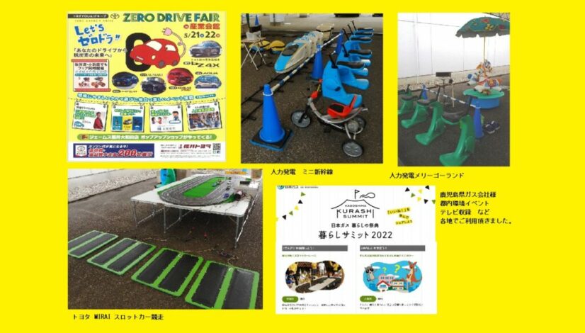 人力発電遊園地