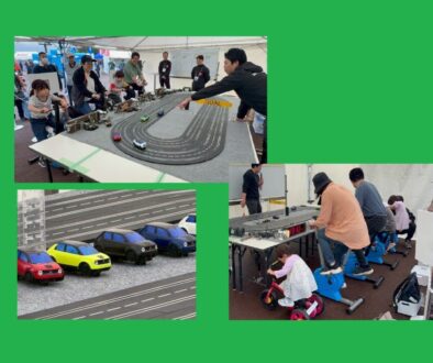 人力発電スロットカーレース（自動車メーカー様イベント　もてぎサーキット ）